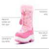 Nova Mountain Boys Girls Little Kids Winter Snow Boots,NF NFWB103 PinkUnicorn 8 view 3