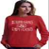 5X-Large Red Unisex Murder Shows & Comfy Clothes Funny Gift True Crime Sweatshirt Crewneck view 1