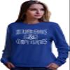 5X-Large Royal Unisex Murder Shows & Comfy Clothes Funny Gift True Crime Sweatshirt Crewneck view 1