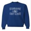 5X-Large Royal Unisex Murder Shows & Comfy Clothes Funny Gift True Crime Sweatshirt Crewneck view 2