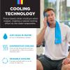 KOOLGATOR SPF 30 Cooling Towel for Face & Neck - Cooling Towels for Sports, Athletes, Gym, and Hot Weather - Men, Women & Kids, Sports Balls, 1 Pack view 4