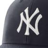 '47 Brand NY New York Yankees Trucker Snapback Cap, Adjustable Hat Navy Blue, One Size view 2