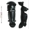 Jadekylin 14" Baseball Catcher Gear Youth 9 to 12 (Gray / Black) view 4