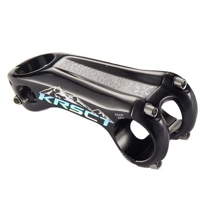 Bicycle Handlebar Stems 28.6x31.8mm Negative 20 Degree Aluminum Alloy CNC Ultra Light Hollow Handlebar Riser for Most Bicycle, Road Bike, MTB, BMX, Fixie Gear, Cycling (Black-Colorful,100mm Length)