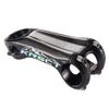 Bicycle Handlebar Stems 28.6x31.8mm Negative 20 Degree Aluminum Alloy CNC Ultra Light Hollow Handlebar Riser for Most Bicycle, Road Bike, MTB, BMX, Fixie Gear, Cycling (Black-Colorful,100mm Length) view 1