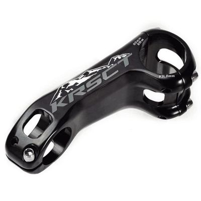 Bicycle Handlebar Stems 28.6x31.8mm Negative 20 Degree Aluminum Alloy CNC Ultra Light Hollow Handlebar Riser for Most Bicycle, Road Bike, MTB, BMX, Fixie Gear, Cycling (Black-Gray,90mm Length)