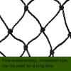 ASENVER Black Golf Barrier Netting Multifunction Sports Netting High Impact Net (10 X 13 FT) view 4