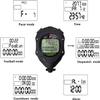 Stop Watch Timer with Backlight 100 Lap Memory, 0.001second Timing Digital Professional Backlight Stopwatches Timer with Countdown Alarm Clock and Pacer for Sports Coach Football view 3