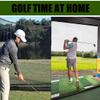 ASENVER Black Golf Barrier Netting - Multifunction Sports High Impact Net for Ball Hitting (10 X 10 FT) view 2