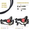 Catazer Oil Hydraulic Disc Brake Calipers with Brake Levers Oil Cable Rotor Right Rear 1450mm for MTB Mountain Bike Road Bike E-Bike Scooter Disc Brake (Read Rear) view 2