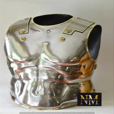 18GA Steel Medieval Roman Legatus Cuirass/Jacket/Breastplate Museum Cuirass Replica