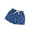 Digood Kids Sports Shorts Active Bottoms Toddler Baby Girls Boys Linen Pocket Polka Dot Elasticated Waist Shorts(Blue,4-5 Years) view 1