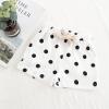 Digood Kids Sports Shorts Active Bottoms Toddler Baby Girls Boys Linen Pocket Polka Dot Elasticated Waist Shorts(White,3-4 Years) view 2