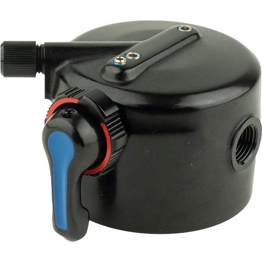 RockShox Deluxe RT3 Trunnion Eyelet Assembly - High-Performance Air Rear Shock Components with Durable Aluminum Construction, Includes Air Valve, Cap, and Shaft O-Rings for Mountain Bike Suspension Op