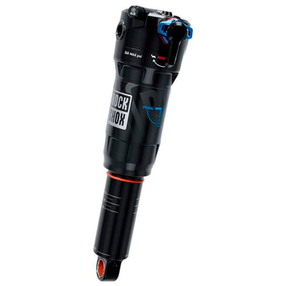 RockShox Deluxe Ultimate RCT Rear Shock - 205 x 60mm, LinearAir, 2 Tokens, Reb/Low Comp, 380lb L/O Force, Trunnion /