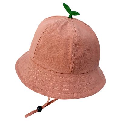 Toddler Kids Girls Boys Bucket Hat Summer Sun Protection Beach Cap Breathable Fisherman Caps Cute Sun Hat 1-3 Years Pink