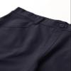 Nautica Girls' School Uniform Stretch Bermuda Short, Navy Knit, 3T view 3