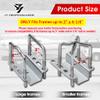 JY PERFORMANCE 24 in Boat Trailer Guides 2' Short Carpet Bunk Guide On Board for Trailers view 2