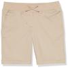 Nautica Girls' School Uniform Stretch Bermuda Short, Khaki Pull-On, 5 view 1