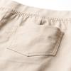 Nautica Girls' School Uniform Stretch Bermuda Short, Khaki Pull-On, 5 view 2
