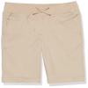 Nautica Girls' School Uniform Stretch Bermuda Short, Khaki Pull-On, 5 view 4