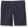 Nautica Girls' School Uniform Stretch Bermuda Short, Navy Pull-On, 2T view 1