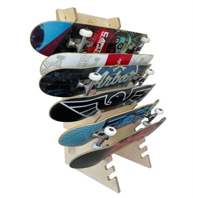 Pro Board Racks The Deckhand Skateboard Longboard Display & Storage Rack