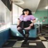 Jackie: Black Ballet Thigh Highs. Petite to Plus Size view 2