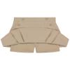Nautica Girls' School Uniform Stretch Poplin Scooter, Khaki, 4T view 2