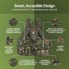 Drake Waterfowl Hunting Time & Motion Gunslinger Turkey Vest with Adjustable Chest/Waist Straps & Detachable Seat, Greenleaf view 3