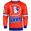 FOCO NFL Men's Retired Player Ugly Sweater, Denver Broncos-Shannon Sharpe, Medium view 1
