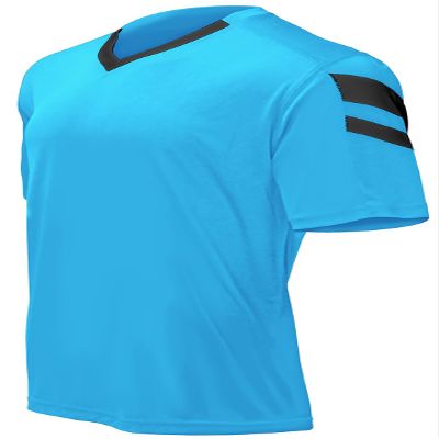 Epic Youth Munich V-Neck Blue/Black Soccer Jersey L