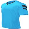 Epic Youth Munich V-Neck Blue/Black Soccer Jersey L view 1