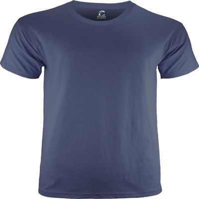 Epic Adult 5.6 Ounce Pre-Shrunk Heavy Cotton Tee Shirt - Heathers are Blended Blue 2XL