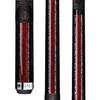 LUCASI LP15 Cue, Midnight Black, Cocobolo/Silver Crush Inlay, Pinnacle Carbon Fiber Composite Shaft view 1