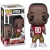 POP Football: Sports Legends - Jerry Rice (49Ers Home) Funko Vinyl Figure (Bundled with Compatible Box Protector Case) view 2