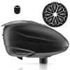 Maddog Dye LT-R Electronic Paintball Loader with HK Army Epic Speed Feed and HPA Paintball Tank Fill Nipple Protector Accessory Package - Black LT-R + Stealth SF view 1