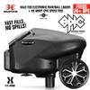 Maddog Empire Halo Too Electronic Paintball Loader with HK Army Epic Speed Feed and HPA Paintball Tank Fill Nipple Protector Accessory Package - Blackout view 2