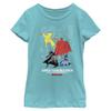 DC League of Super-Pets Girl's Power Pack T-Shirt, Tahi Blue, Medium view 1