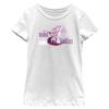 DC League of Super-Pets Girl's Kneel Before Lulu T-Shirt, White, Large view 1