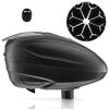 Maddog Dye LT-R Electronic Paintball Loader with HK Army Epic Speed Feed and HPA Paintball Tank Fill Nipple Protector Accessory Package - Black LT-R + Blackout SF view 1