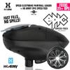 HK Army Speed Electronic Paintball Loader with Epic Speed Feed - Charcoal view 2