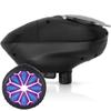 HK Army Speed Electronic Paintball Loader with Epic Speed Feed - Arctic view 1