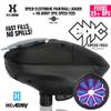 HK Army Speed Electronic Paintball Loader with Epic Speed Feed - Arctic view 2