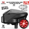 Maddog Empire Halo Too Automatic Electronic Paintball Loader with HK Army Epic Speed Feed and HPA Paintball Tank Fill Nipple Protector Accessory Package - Lava view 2