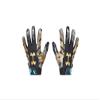 Under Armour Men's F8 Novelty Football Gloves, (005) Black/Green Breeze/White, Large view 1