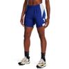 Under Armour Womens Baseline 6" Basketball Shorts, (400) Royal / / White, Small view 1