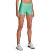 Under Armour Women's HeatGear Armour Mid Rise Shorty, (958) Green Breeze / /, X-Large view 1