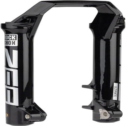 RockShox Lower Leg - Zeb Ultimate A1+ /Zeb Flight Attendant A2+ (2023+), 27.5", 15 x 110 mm, Gloss Black