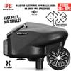 Maddog Empire Halo Too Automatic Electronic Paintball Loader with HK Army Epic Speed Feed and HPA Paintball Tank Fill Nipple Protector Accessory Package - Stealth view 2